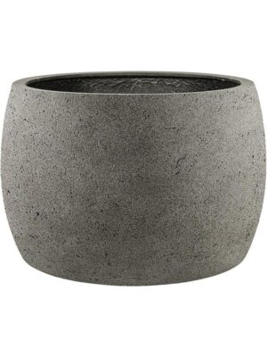 Кашпо Grigio modern bowl natural concrete D110 H67 см