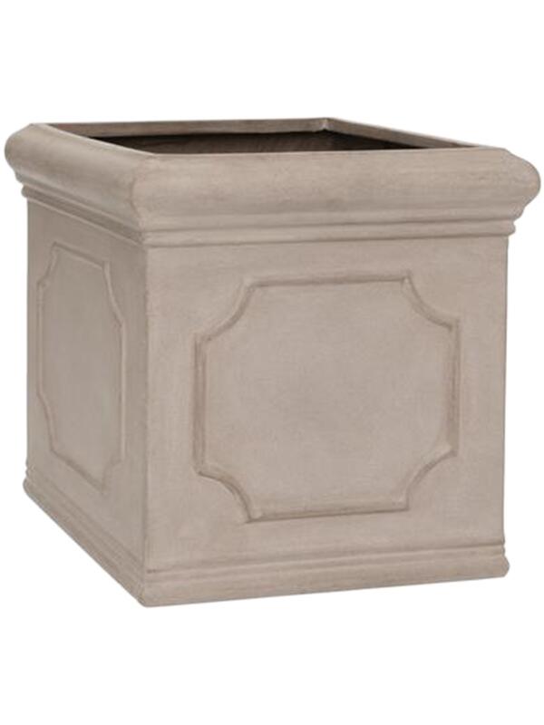 Кашпо Heritage block classic xl taupe L60 W60 H60 см