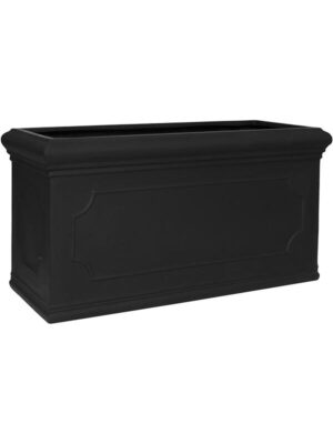 Кашпо Heritage jort classic s black L80 W30 H40 см