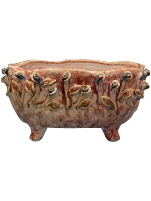 Кашпо Irene planter pastel pink L26 W18 H13 см