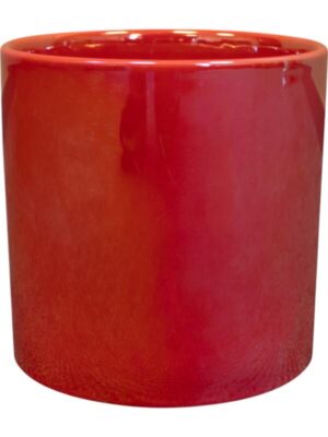 Кашпо Jille pot red D16 H15 см