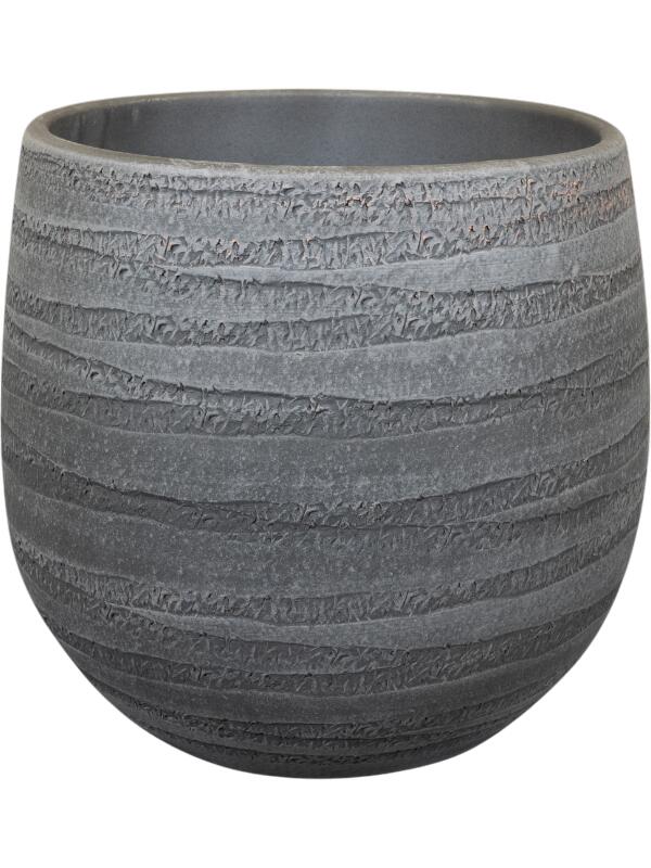 Кашпо Joyce pot anthracite D31 H28 см
