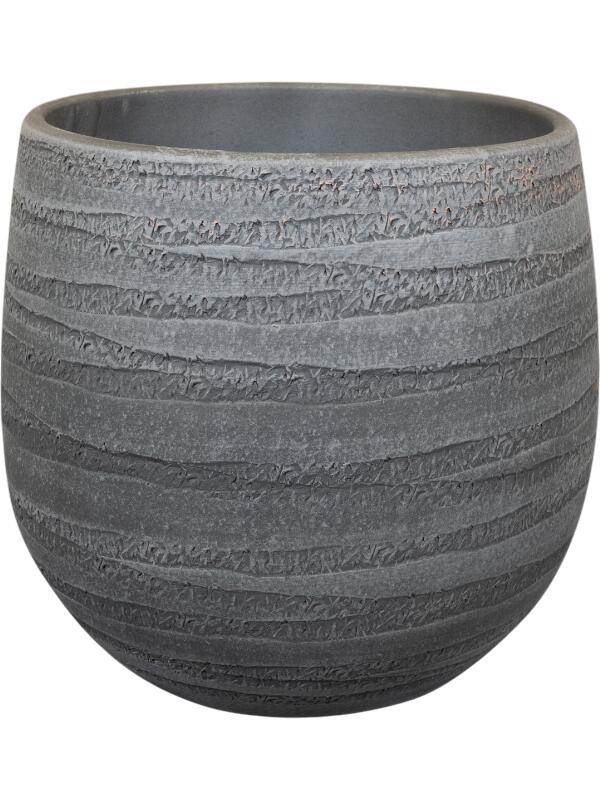 Кашпо Joyce pot anthracite D36 H32 см