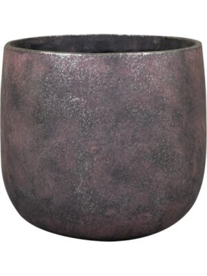 Кашпо Jules pot purple D23 H20 см