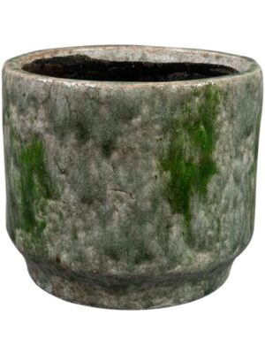 Кашпо Julian pot moss green D18 H16 см