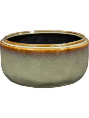Кашпо Mabel bowl sage D22 H10 см