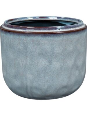 Кашпо Mabel pot ice blue D18 H15 см