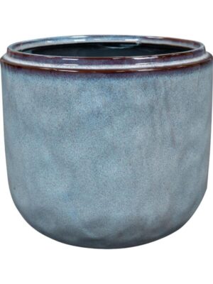 Кашпо Mabel pot ice blue D23 H20 см