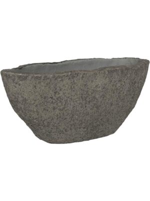 Кашпо Mountain verita s dioriet grey L55 W24 H21 см