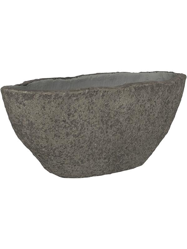 Кашпо Mountain verita s dioriet grey L55 W24 H21 см