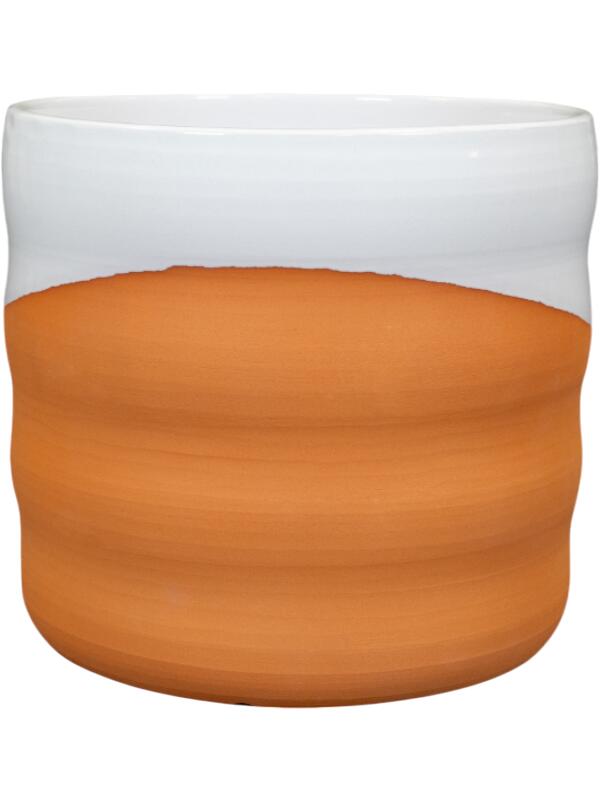 Кашпо Odin pot white terra D7 H8 см