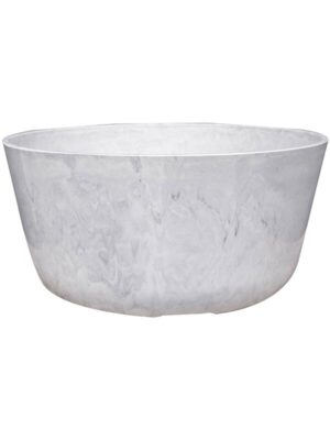 Кашпо Palermo bowl marble cloud D27 H12 см