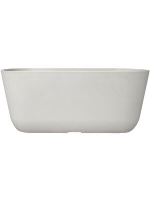 Кашпо Palermo planter white L35 W16 H15 см