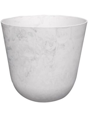 Кашпо Palermo pot marble cloud D19 H17 см