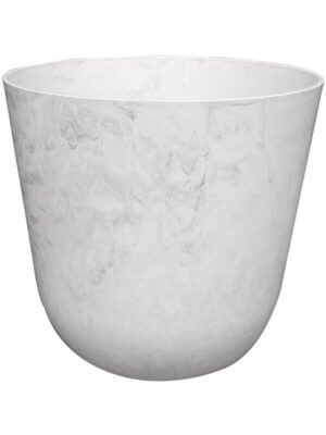 Кашпо Palermo pot marble cloud D27 H25 см