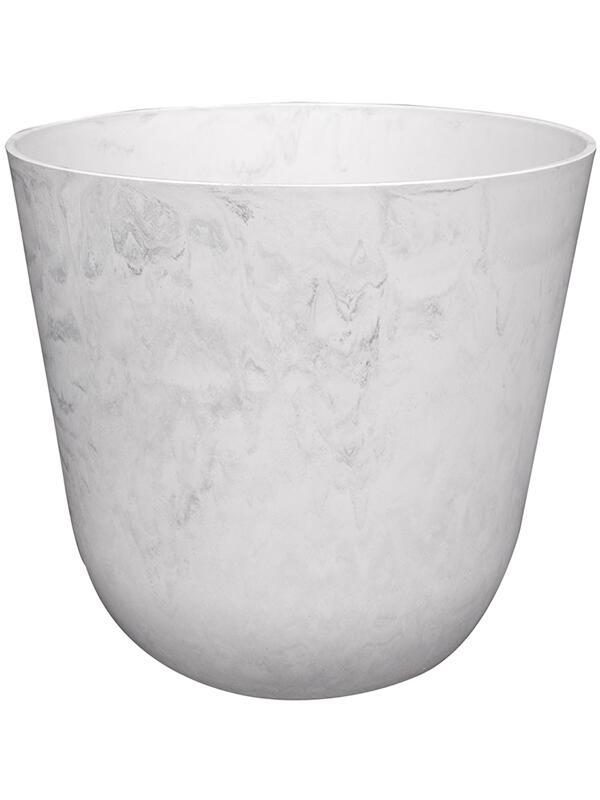 Кашпо Palermo pot marble cloud D30 H28 см