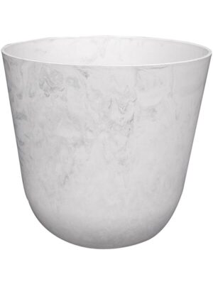 Кашпо Palermo pot marble cloud D35 H32 см