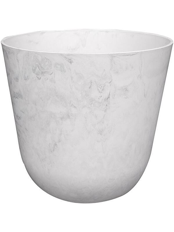 Кашпо Palermo pot marble cloud D40 H36 см