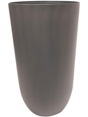 Кашпо Palermo vase grey D38 H65 см