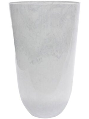 Кашпо Palermo vase marble cloud D38 H65 см