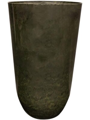 Кашпо Palermo vase marble green D38 H65 см