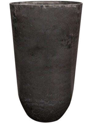 Кашпо Palermo vase marble grey D38 H65 см