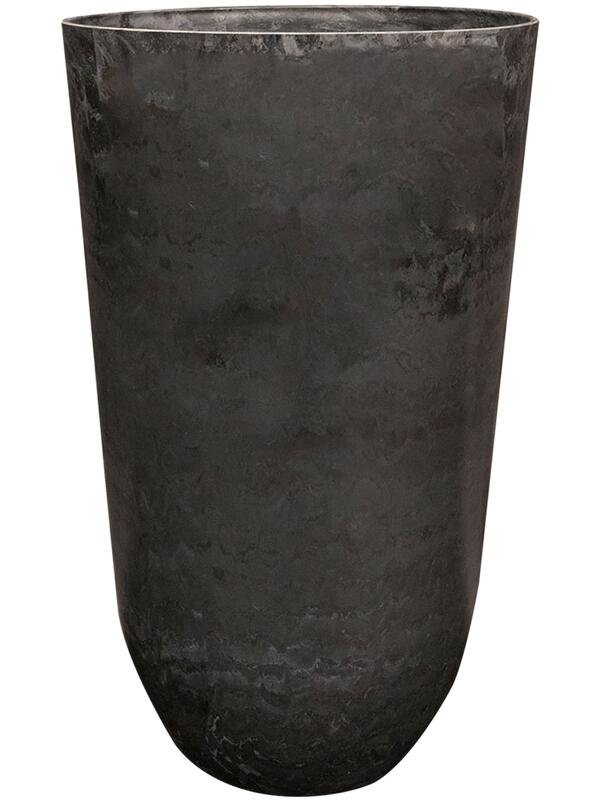 Кашпо Palermo vase marble grey D38 H65 см