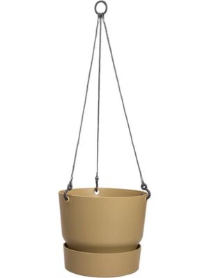 Кашпо подвесное Greenville hanging basket golden sand D24 H21 см