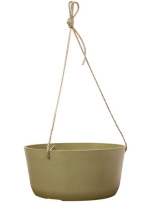 Кашпо подвесное Palermo hanger sage D27 H12 см