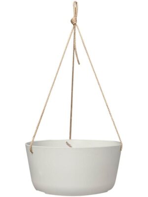Кашпо подвесное Palermo hanger white D27 H12 см