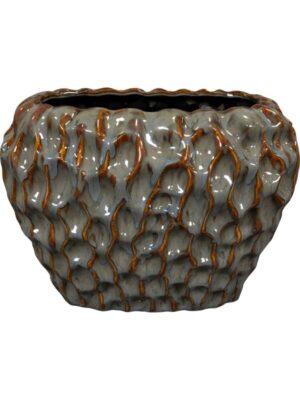 Кашпо Rachel planter ocean L36 W21 H26 см