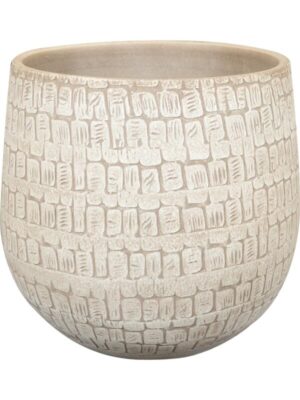 Кашпо Renzo pot sand D36 H32 см