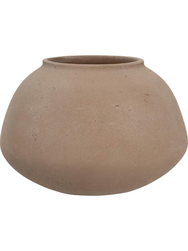 Кашпо Rough imara l clay washed D24 H16 см