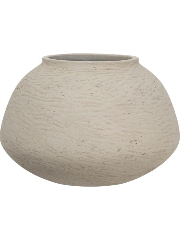 Кашпо Rough imara xl grey washed D31 H21 см