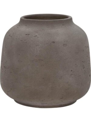 Кашпо Rough jabari m mocha washed D13 H12 см