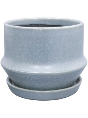Кашпо с поддоном Jent pot with saucer sky D21 H17 см