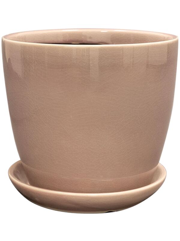 Кашпо с поддоном Rico pot with saucer lila D17 H16 см