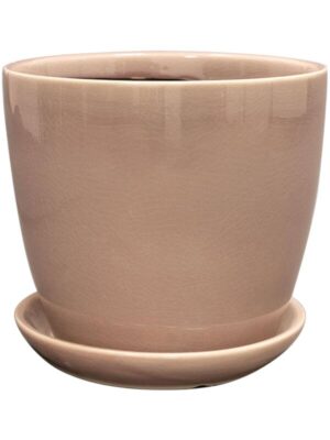 Кашпо с поддоном Rico pot with saucer lila D20 H19 см