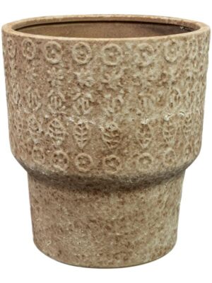 Кашпо Silas pot sand D17 H18 см