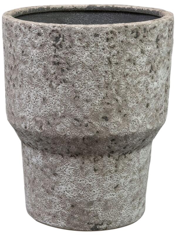 Кашпо Silas pot stone D11 H13 см