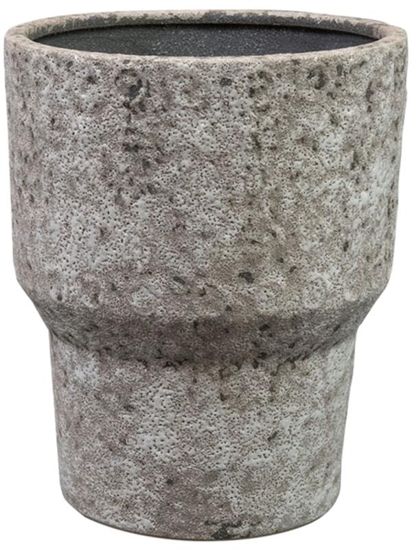 Кашпо Silas pot stone D14 H16 см