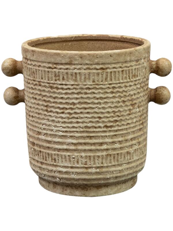 Кашпо Sophia pot sand D10 H12 см