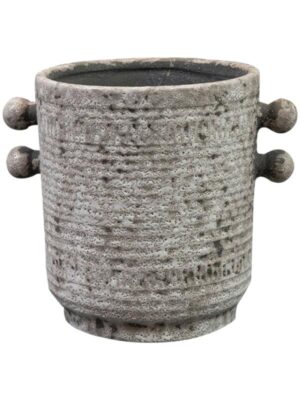 Кашпо Sophia pot stone D10 H12 см