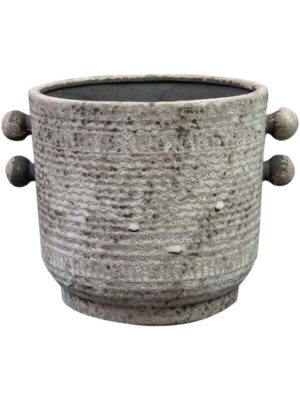 Кашпо Sophia pot stone D17 H15 см