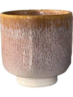 Кашпо Tupelo pot reactive jade ocher D21 H21 см
