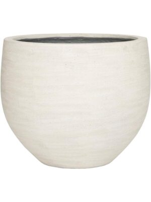 Кашпо Urban jumbo orb xxs ivory washed D53 H45 см