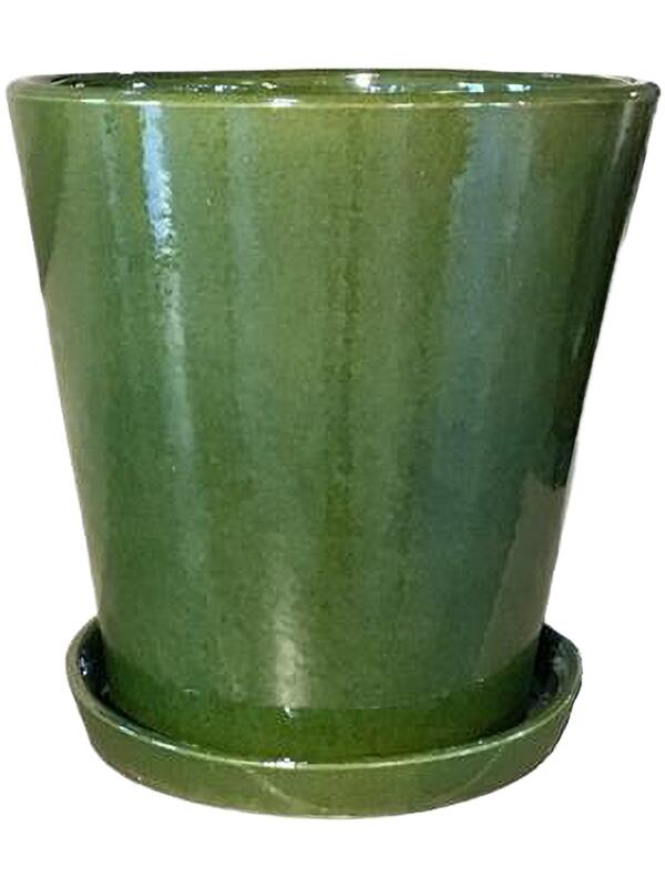 Кашпо Vibe pot green D50 H50 см