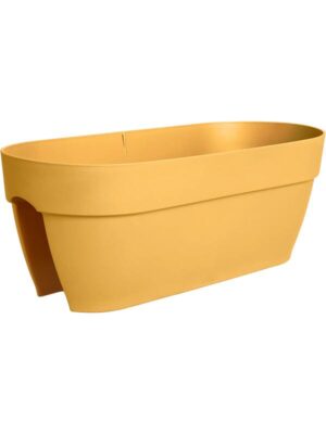 Кашпо Vibia campana flower bridge honey yellow L59 W26 H22 см