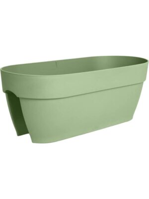 Кашпо Vibia campana flower bridge pistachio green L59 W26 H22 см