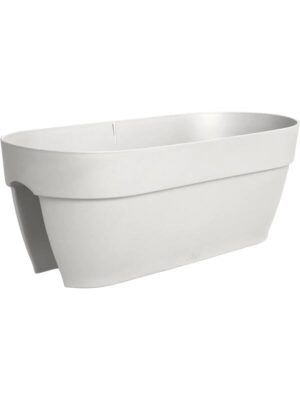 Кашпо Vibia campana flower bridge silky white L59 W26 H22 см